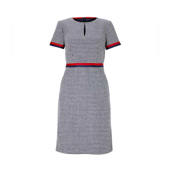 Boden Adelaide British Tweed Dress Puppytooth | US 6R - Picture 12 of 15